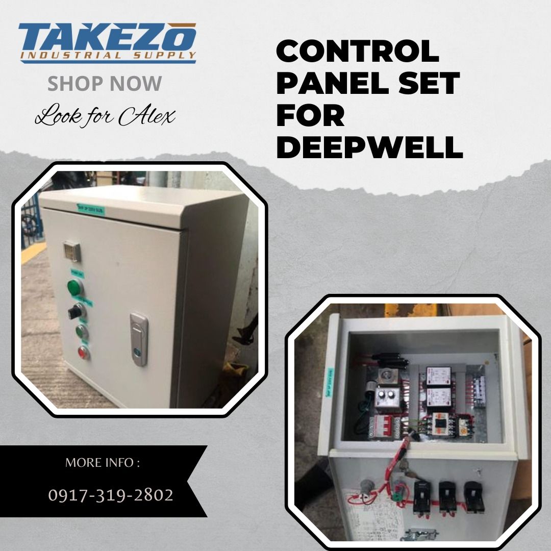 Control Panel Set for deepwell (Category: Construction Tools & Equipment) located in Manila. Submitted by ftc-alex (Listing ID 1211107049, Image 1). Description: INQUIRE NOW !!! 101% LEGIT ‘ “DTI & BIR REGISTERED” PRICE IS VAT EXCLUSIVE AND GIVE DISCOUNT For more information and faster transaction Call/Viber us now 0-916-4-88-9-46-8 Landline : 8-2-51-9-5-51 Look for : Alex or Andrei Email me alex.takezo08 at gmail.com sales01.takezo at gmail.com.