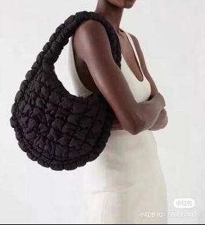COS Quilted Mini Bag in Black