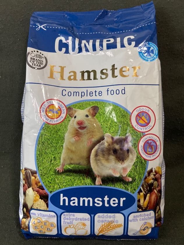 Cunipic 2025 hamster food
