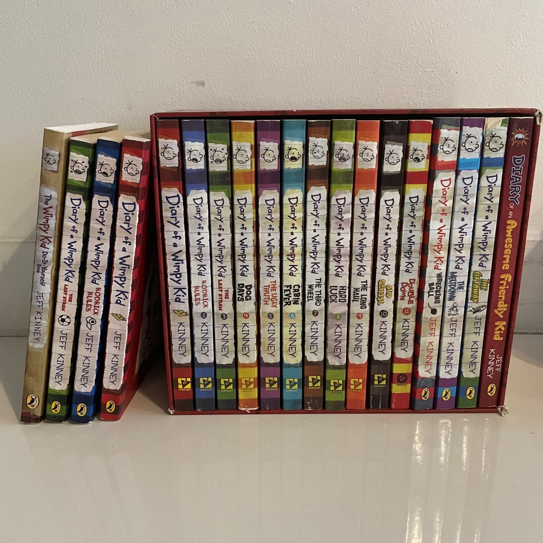 Diary of Wimpy kid 19 books, Hobbies & Toys, Books & Magazines
