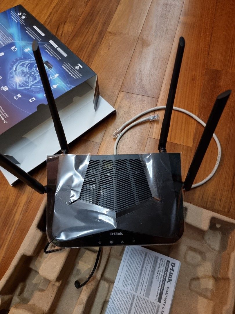 D-link AX 1500 wifi 6 mesh router, Computers & Tech, Parts ...