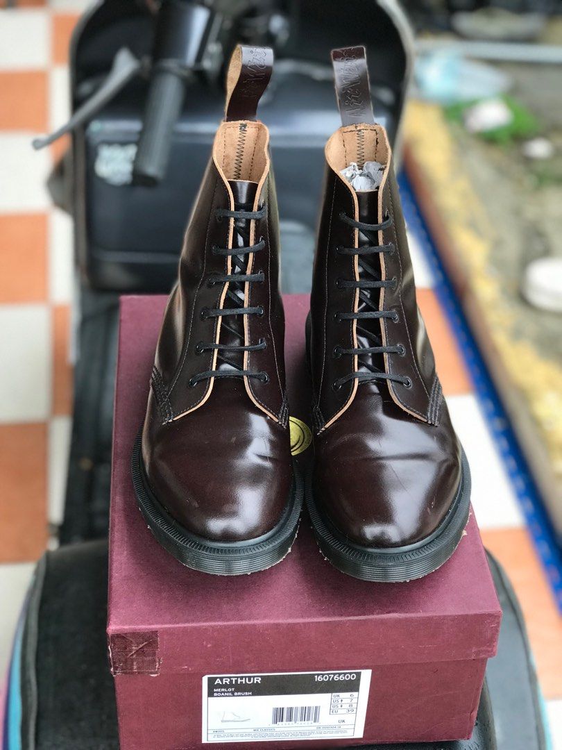Dr martens arthur, Men's Fashion, Men's Footwear, Boots on Carousell