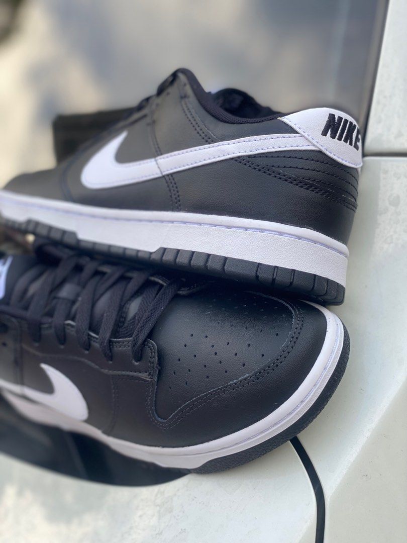 Dunk Low Black Panda / Reverse 2.0 (Category: Sneakers) located in Muntinlupa City. Submitted by _uncledrew (Listing ID 1211143725, Image 2). Description: BLACK PANDA // 🐼 REPRICED Dunk Low Reverse Panda / Black Panda 2.0 Brandnew Available sizes: • sz 9 • sz 9.5 • sz 10 • sz 10.5 • sz 11 • sz 12 P6995 each only ‼️ Finding a good panda alternative? Cop one now! 👀 Can also be traded to any pair offer up Alabang/Lalamove/Shpping thanks!.