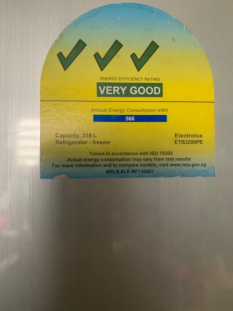 Electrolux Refrigerator for sale, TV & Home Appliances, Kitchen