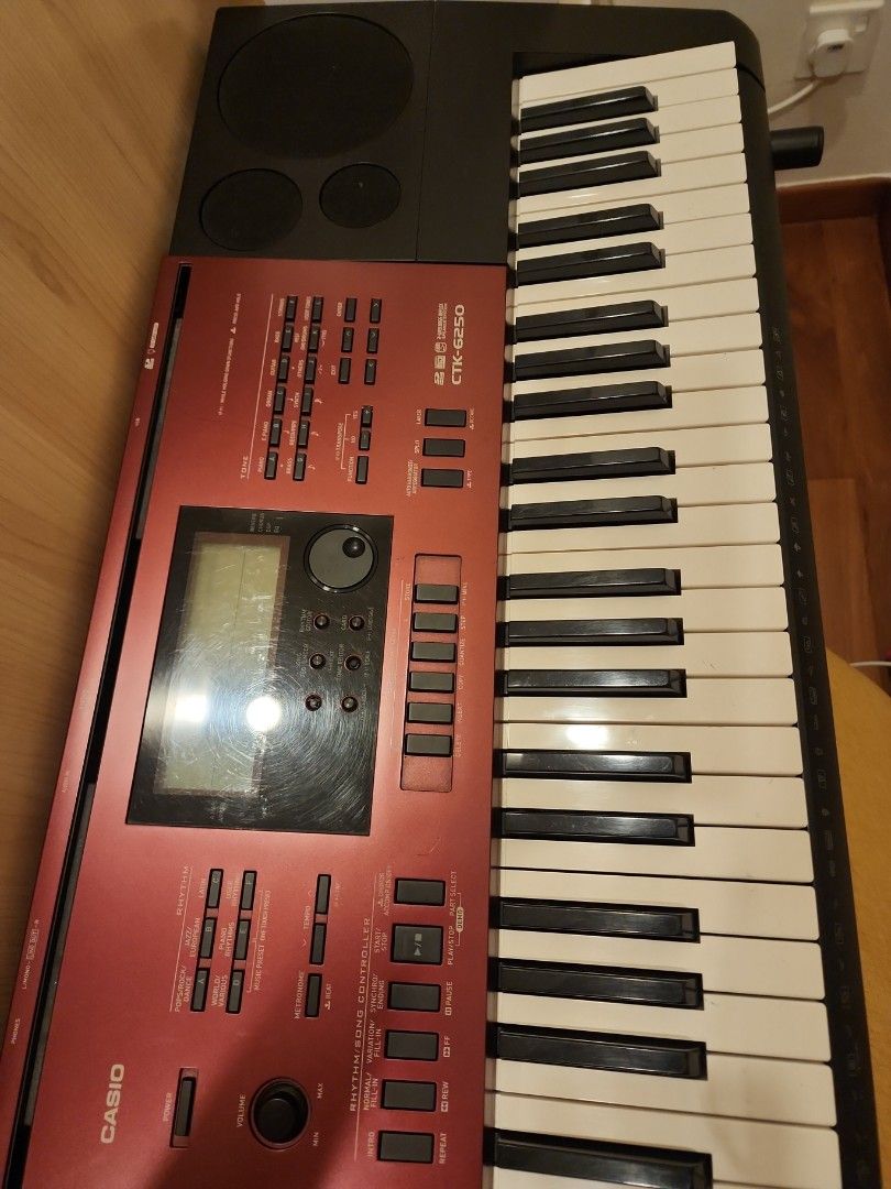 Piano casio ctk 6250 top