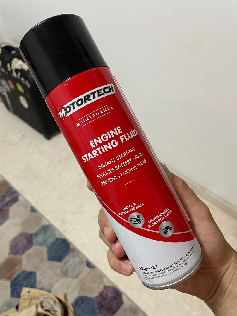 Engine Starting Fluid, Motorcycles, Motorcycle Accessories on Carousell