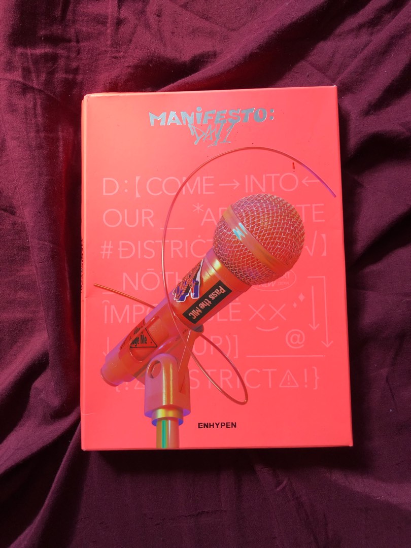 [ENHYPEN] MANIFESTO ALBUM: DISTRICT VERSION, Hobbies & Toys