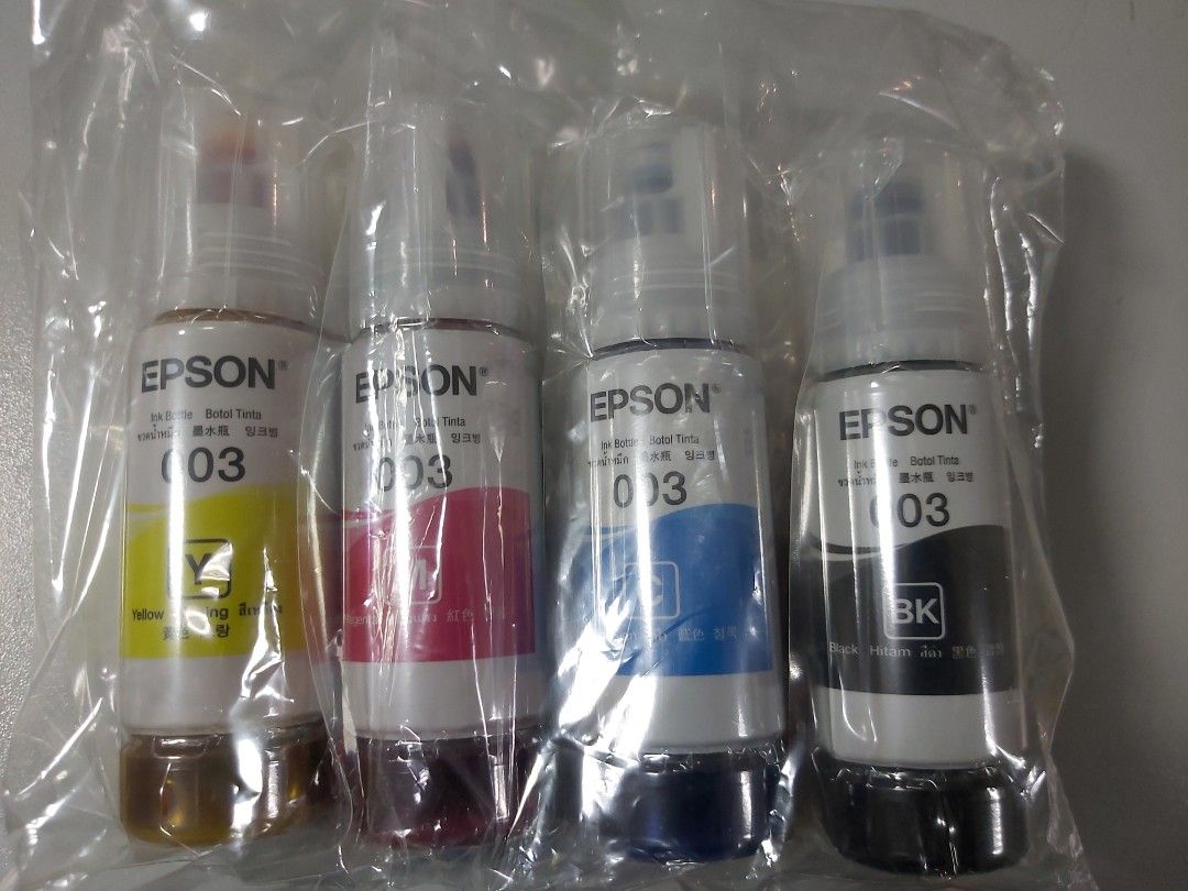 Epson 003 genuine ink set. Big savings, Computers & Tech, Printers