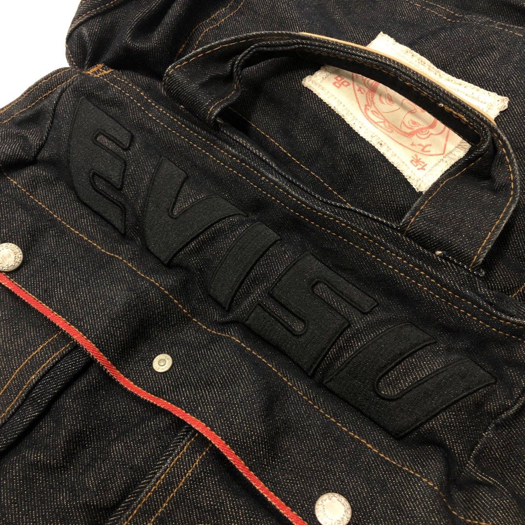 Evisu Daicock denim sling bag selvedge original japan on Carousell