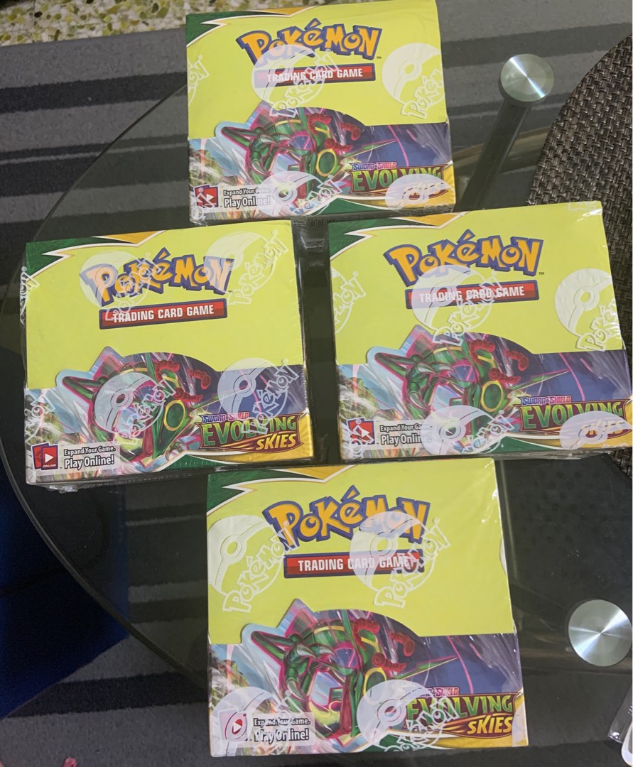 Evolving Skies Booster Box, Hobbies & Toys, Toys & Games on Carousell