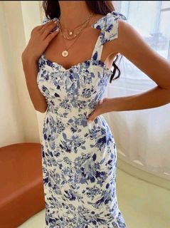 Floral midi dress