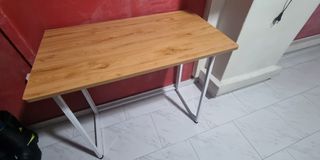 Foldable table and chair