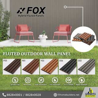 FOX PVC FLUTED PANEL OUTDOOR