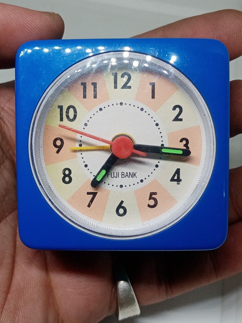 Fuji Bank Alarm Clock, Furniture & Home Living, Home Decor, Clocks on