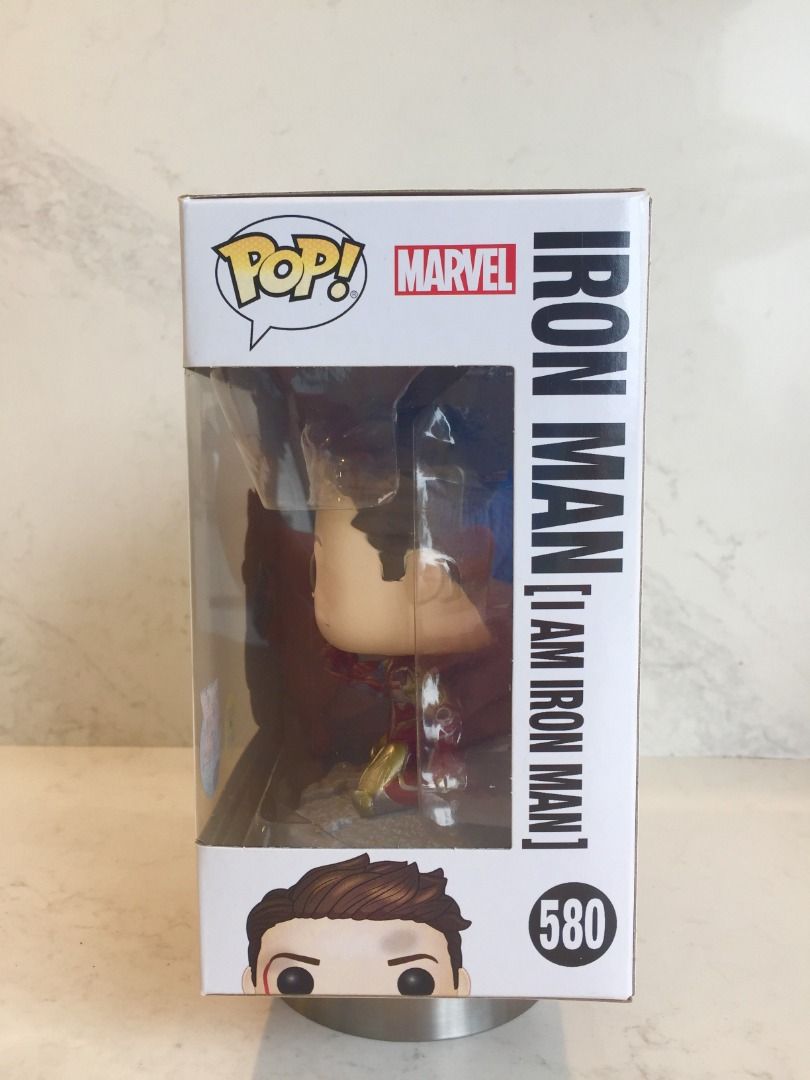 Funko pop 580 Iron Man (I am Iron Man), Hobbies & Toys, Toys & Games on ...