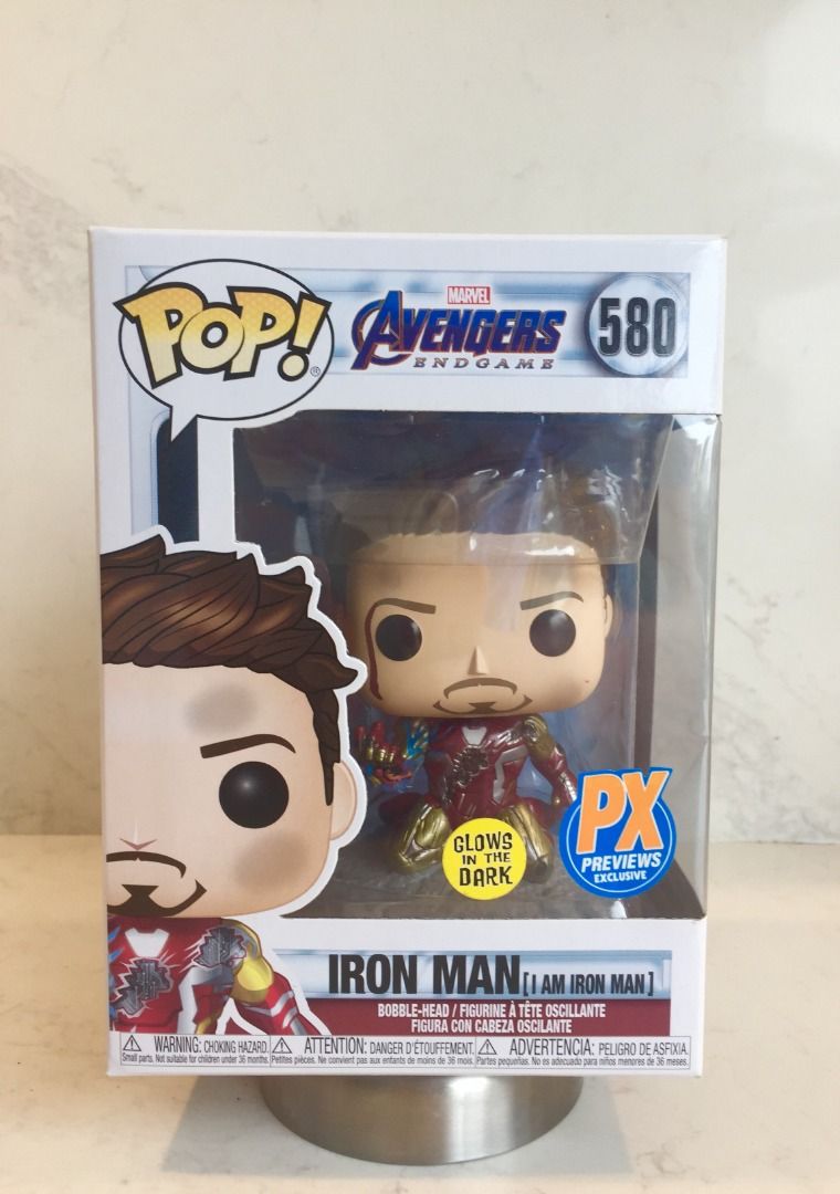 Funko pop 580 Iron Man (I am Iron Man), Hobbies & Toys, Toys & Games on ...