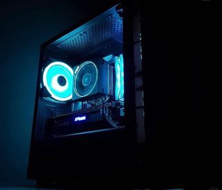 Gaming Rig with Razer Accessories