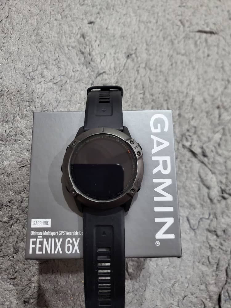 Garmin fenix 6x sales sapphire carbon gray