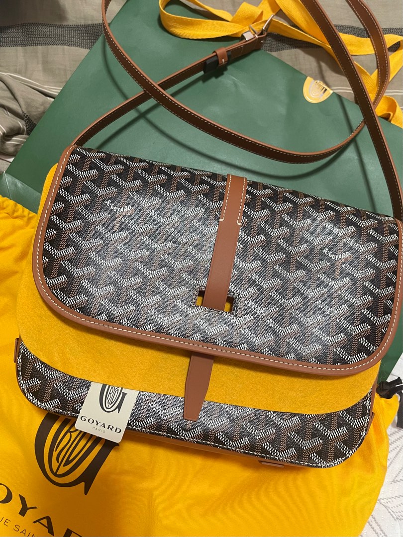 Pre-order Goyard Belvedere PM 2 Black Flap Bag, Luxury, Bags & Wallets on  Carousell