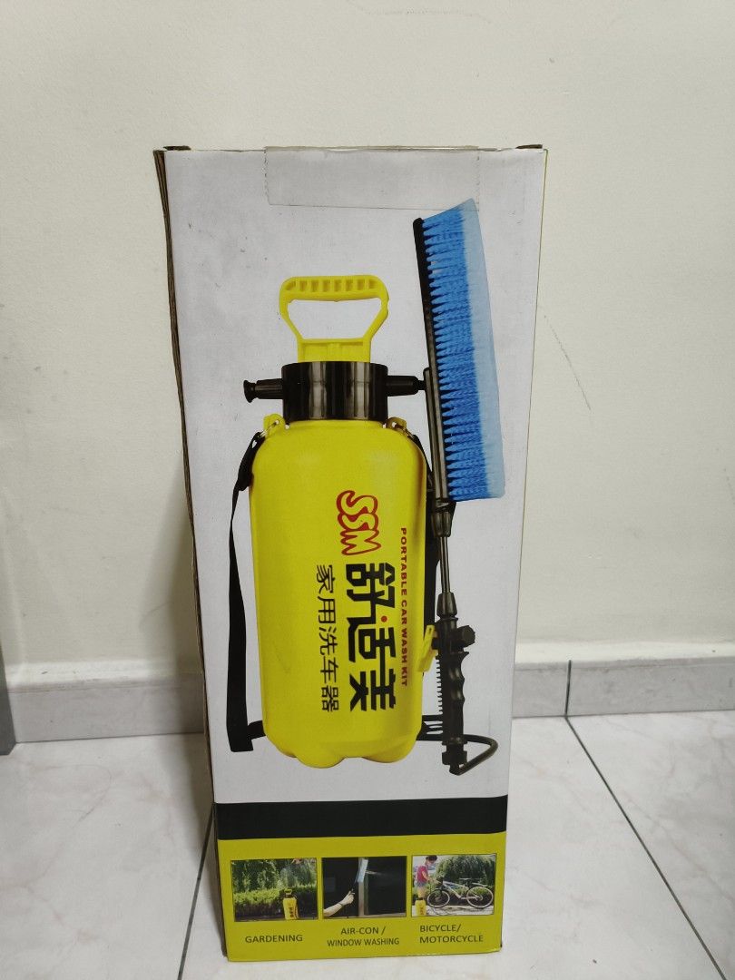 Grande SSM portable car wash kit, Furniture & Home Living, Gardening