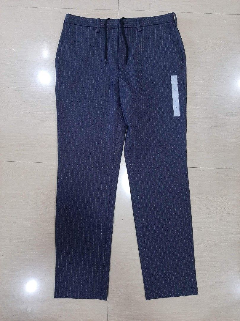 GU by Uniqlo Lined Trousers (Category: Trousers) located in Tarlac. Submitted by da.mt (Listing ID 1211171890, Image 1). Description: GU by Uniqlo Lined Trousers - Brand new with waist tag & size sticker - Size L on tag - Stretchable waist Shipping thru J&T at buyer's expense.
