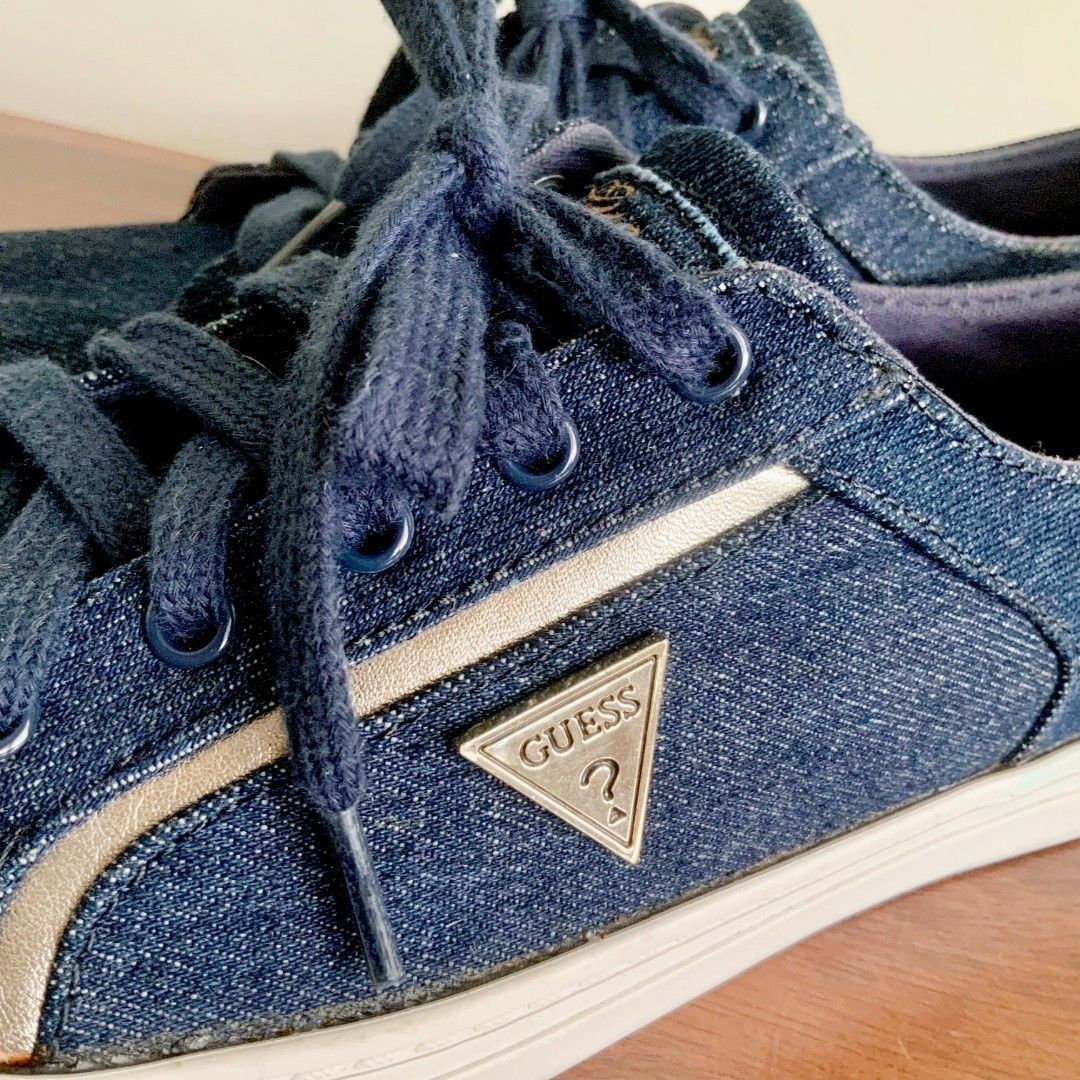 Denim guess shoes