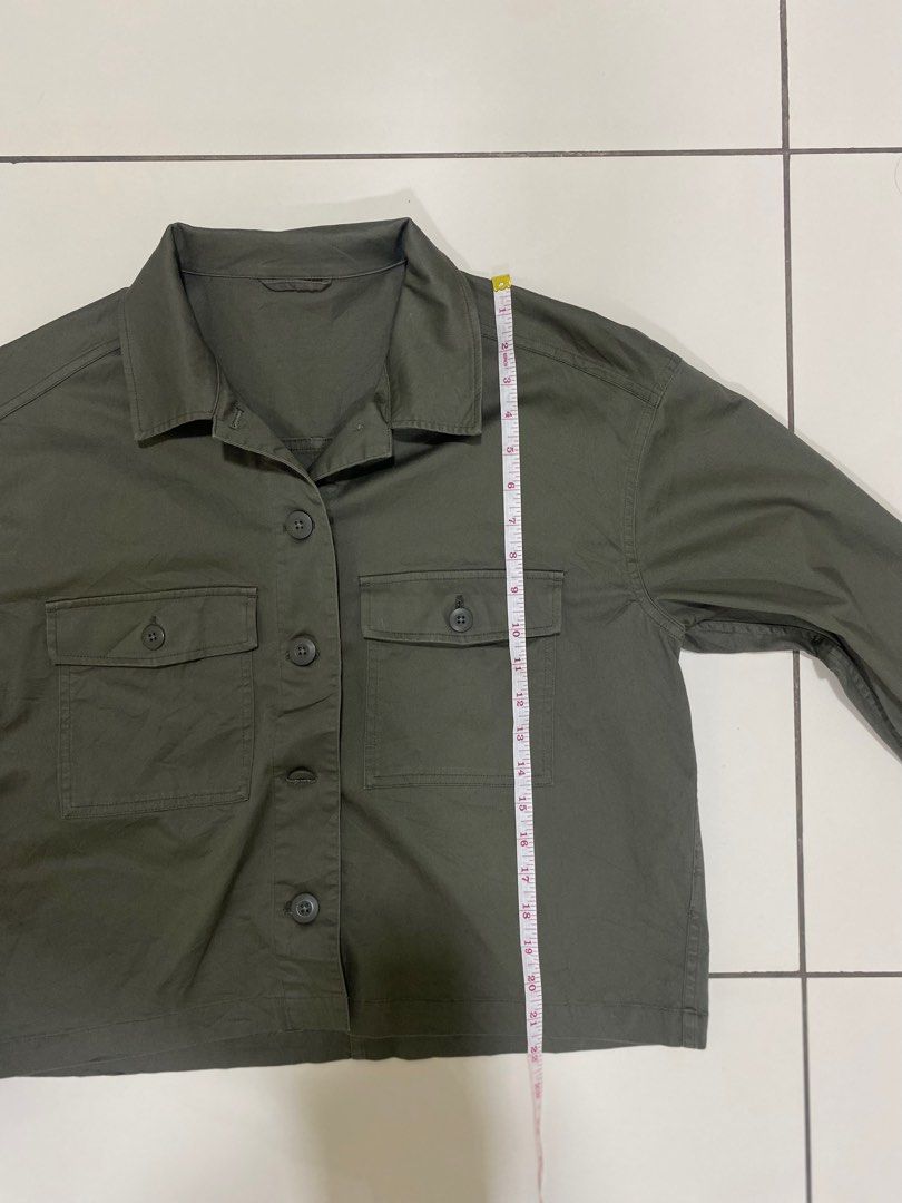 GU/Uniqlo Utility Jacket, Women's Fashion, Coats, Jackets and Outerwear