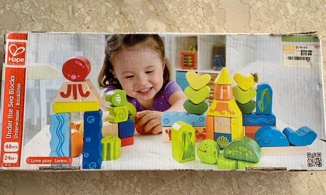Hape under the sea blocks sale