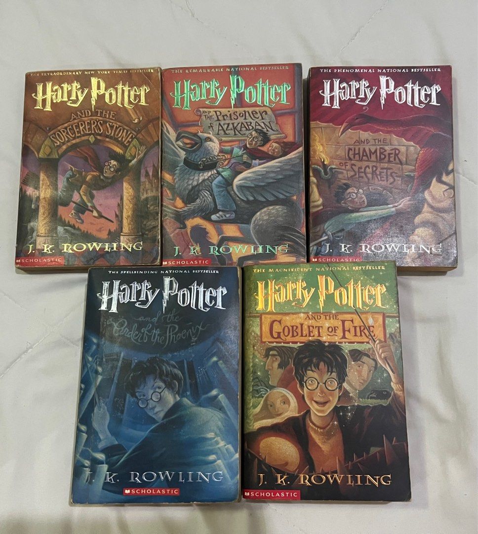 HARRY POTTER BOOKS 15, Hobbies & Toys, Books & Magazines, Fiction & NonFiction on Carousell