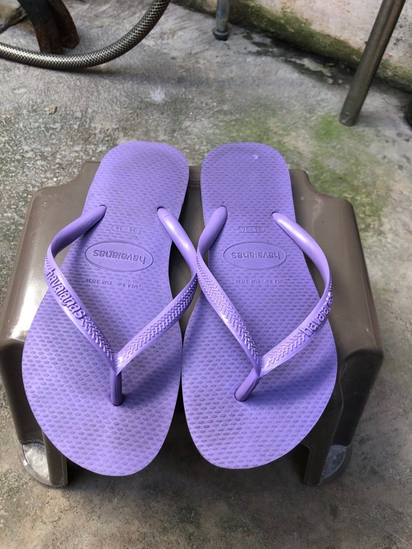 havaianas slim lilac