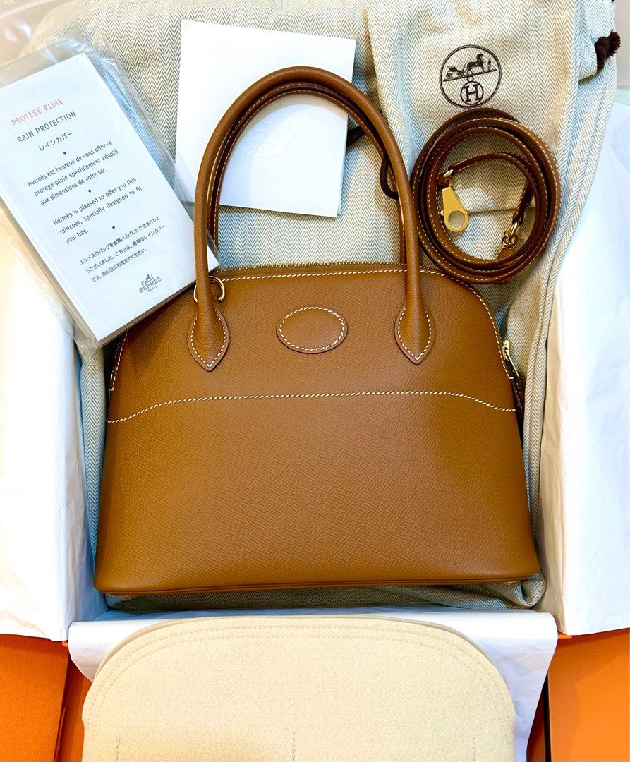 Hermes bolide sales 27 gold