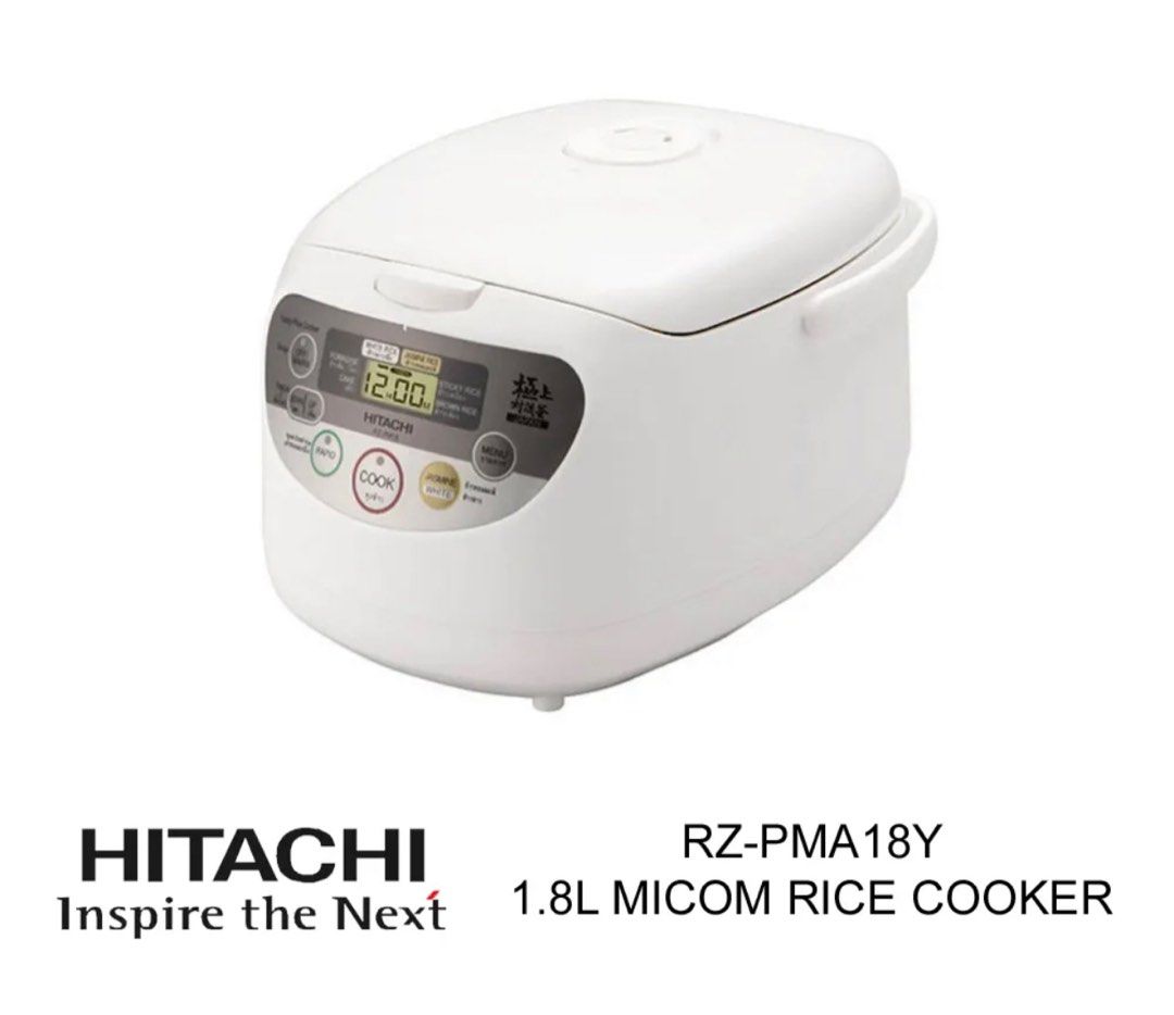 HITACHI rice cooker (Brand new), TV & Home Appliances, Kitchen