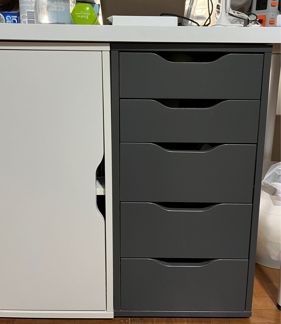 IKEA & drawers, Furniture & Home Living, Furniture, Shelves