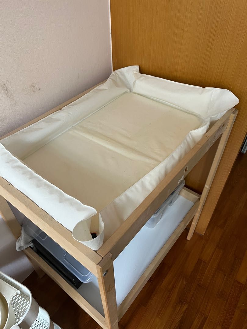 IKEA changing table used + free delivery, Babies & Kids, Baby Nursery