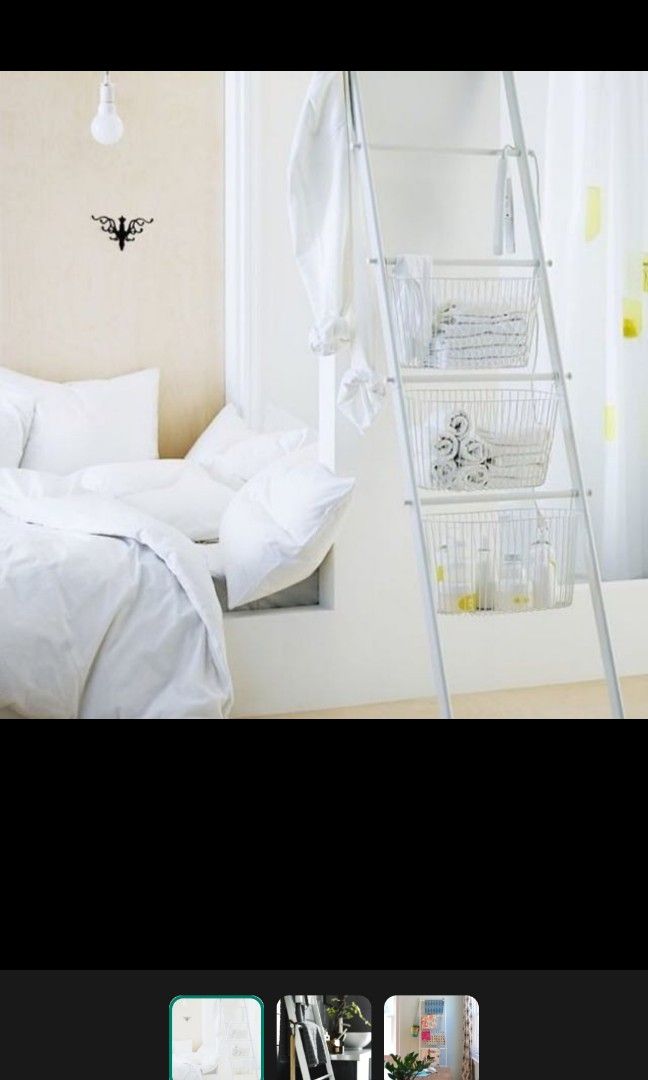 Ikea Sprutt Towel Ladder, Furniture & Home Living, Home Improvement