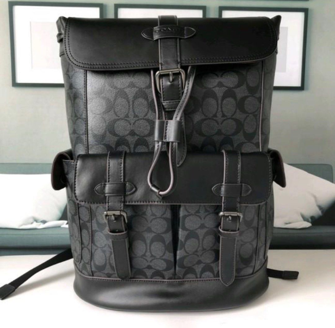 Coach travel backpack Men s Fashion Bags Backpacks on Carousell