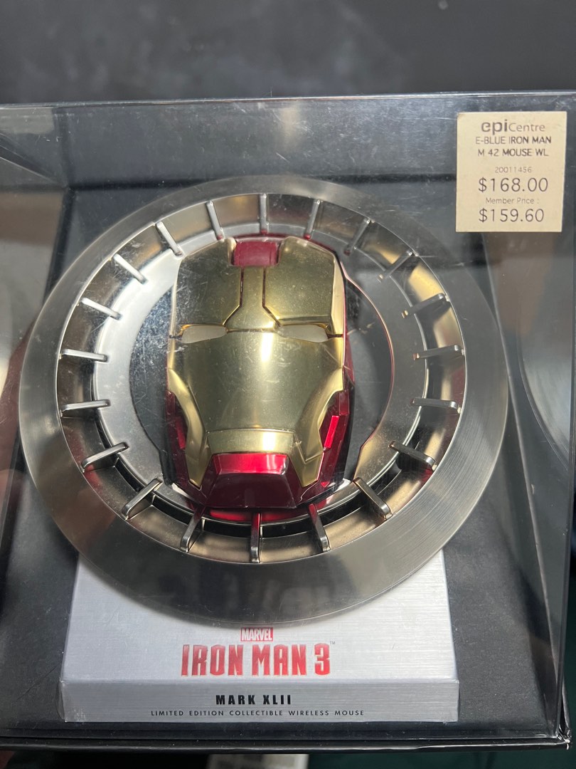 Ironman Mk 42 wireless mouse (not hot toys), Computers & Tech, Parts