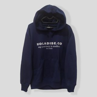 Jaket hoodie cowok cewek warna navy