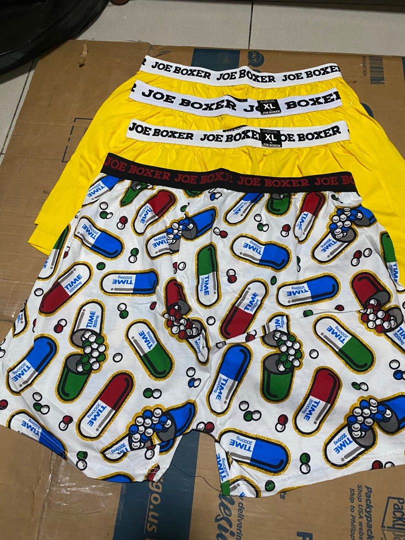 Joe Boxer Shorts, Men's Fashion, Bottoms, Underwear on Carousell