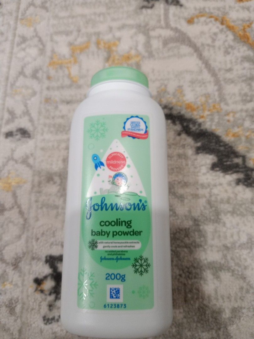 Johnson Cooling Powder Parable Free, Babies & Kids, Bathing