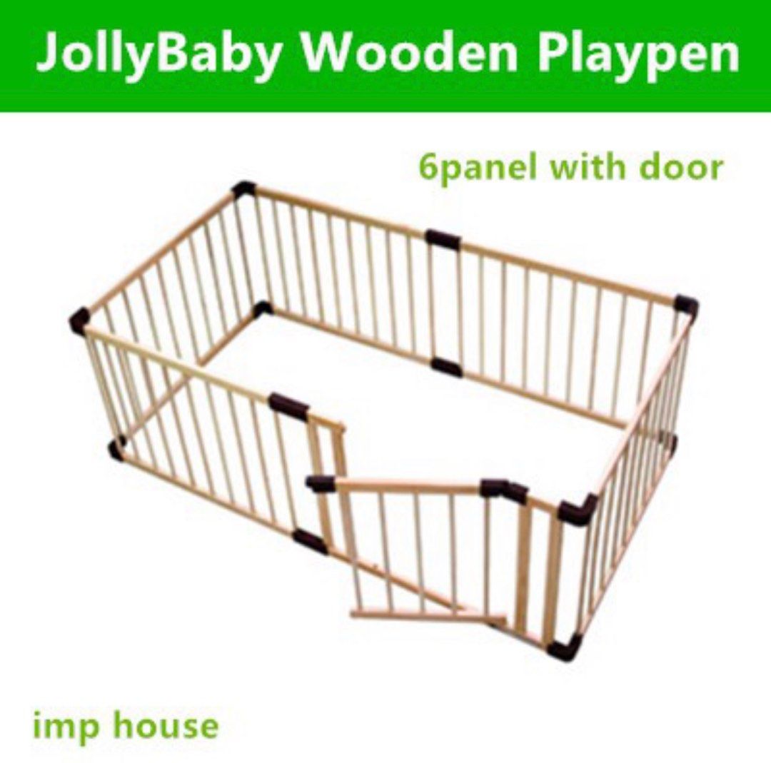 Jollybaby shop wooden playpen