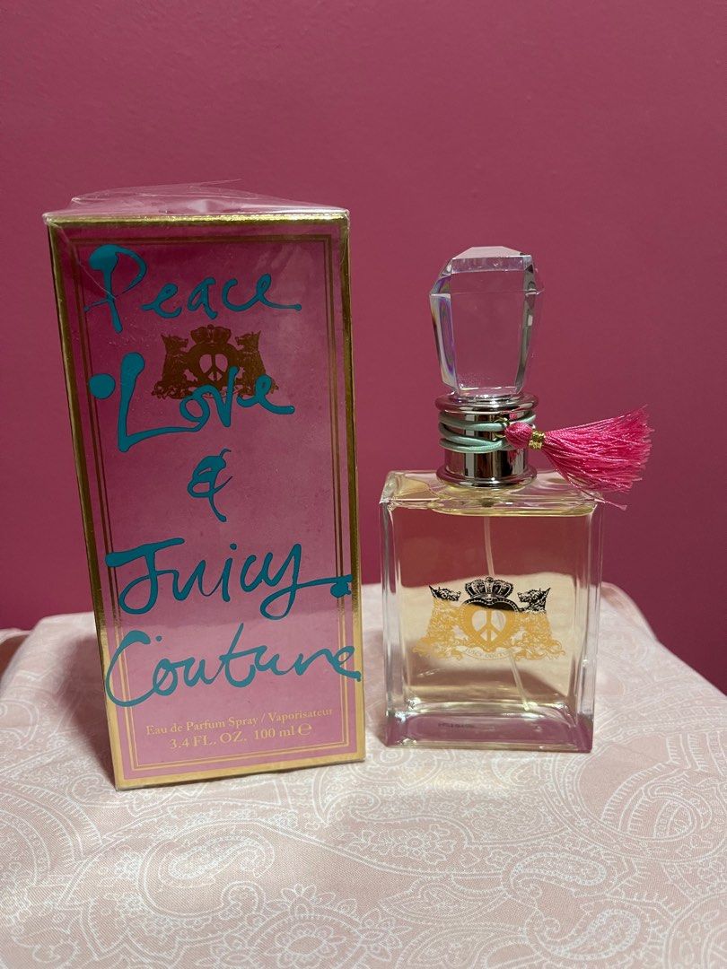 peace love and juicy couture 3.4