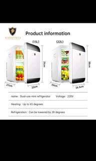 Kaisa Villa refrigerator Mini fridge  22L