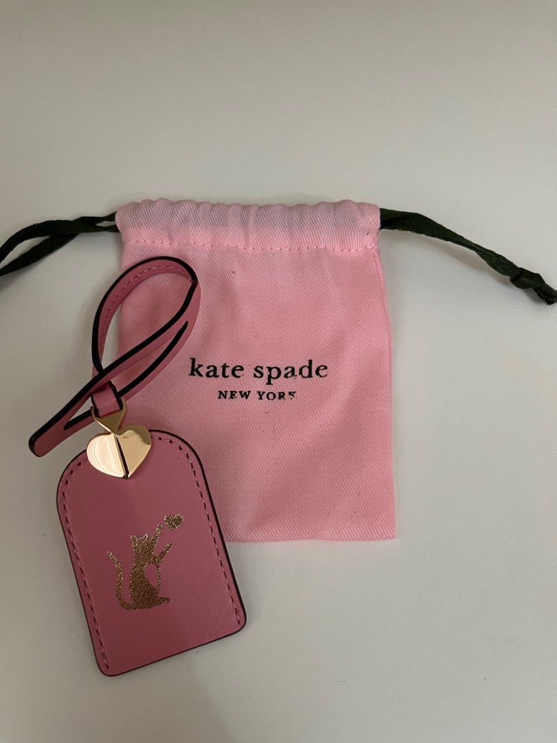 Kate Spade Tag, Women's Fashion, Watches & Accessories, Other Accessories  on Carousell
