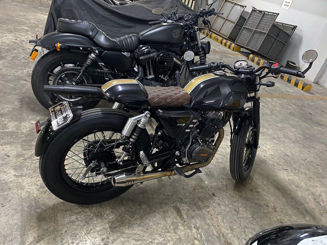 Keeway cafe racer 152, Motorbikes, Motorbikes for Sale on Carousell