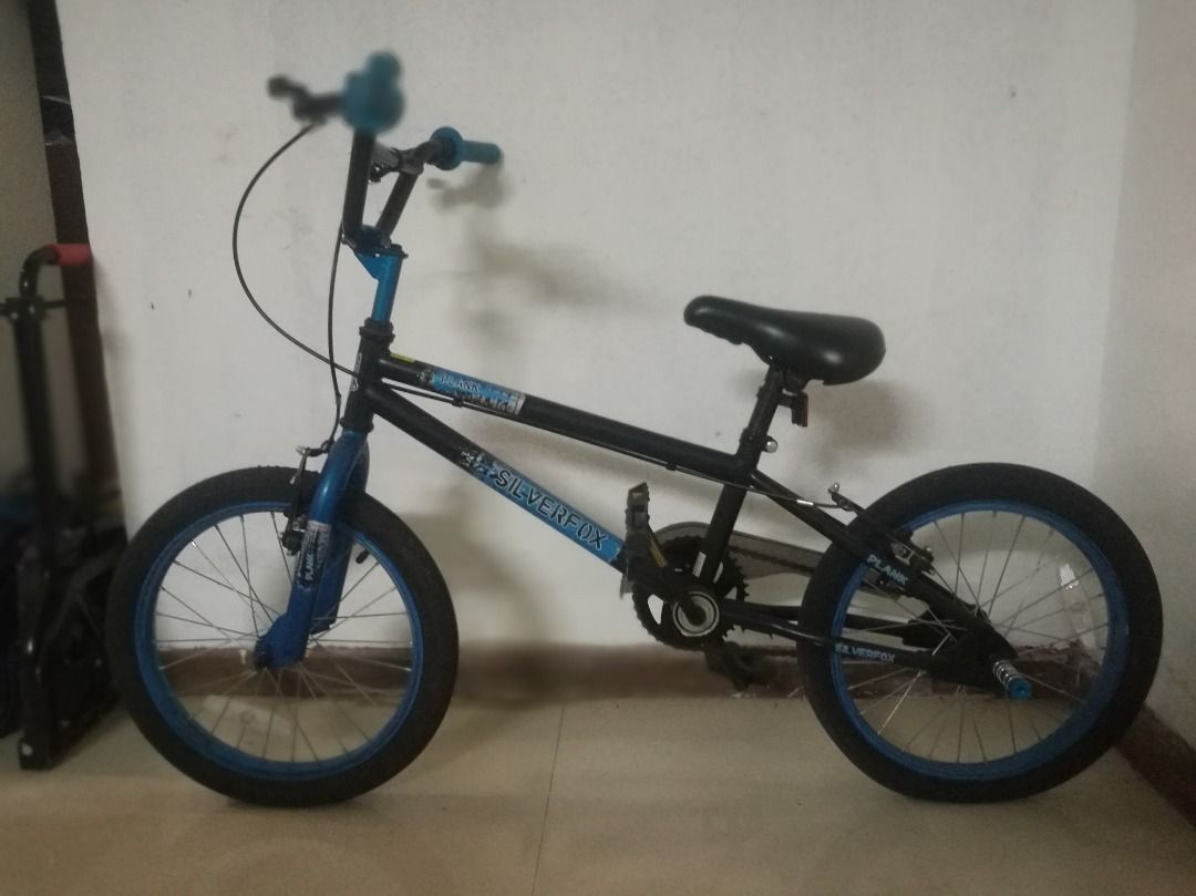 Silver hotsell fox bmx