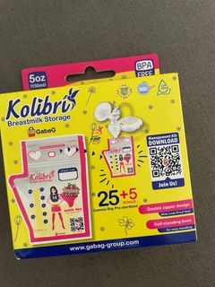 Kolibri breastmilk storage - Gabag