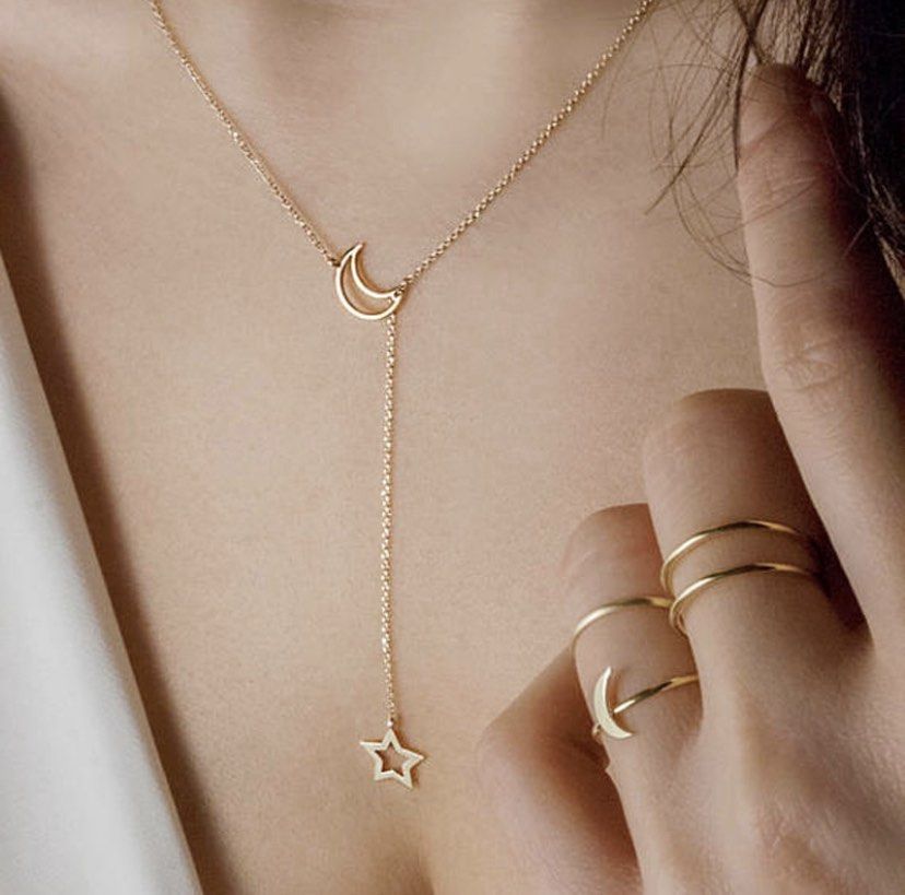 Gold moon chain discount
