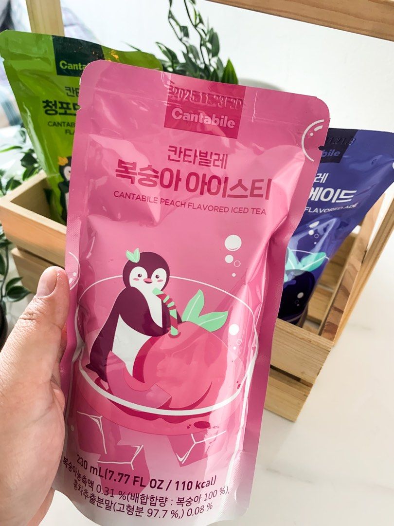 Korean drink pouch, Food & Drinks, Beverages on Carousell