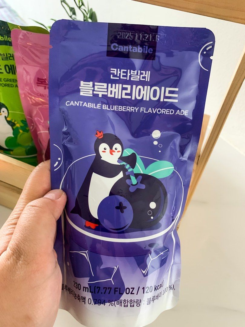 Korean drink pouch, Food & Drinks, Beverages on Carousell